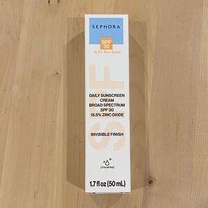 Sephora SPF 30 Sunscreen with Zinc Oxide